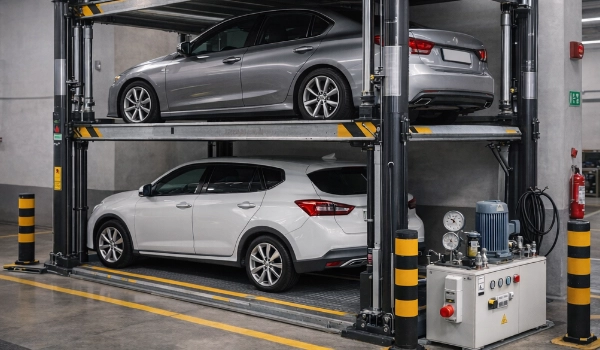 Hydraulic Stack Parking