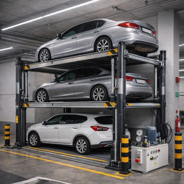 Hydraulic Stack Parking